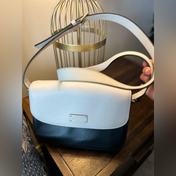 Kate spade shoulder leather bag with side strap - Picture 3 of 3